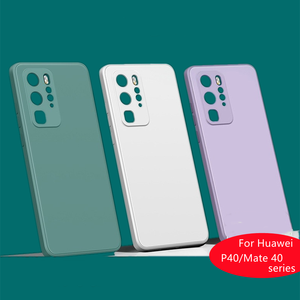 Housse de téléphone portable en Silicone liquide et coloré, pour <span class=keywords><strong>Huawei</strong></span> P40/mate40, vente en gros - Product Image 3