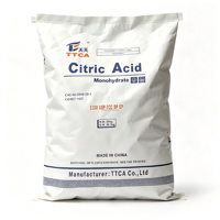 Acide citrique monohydraté authentique TTCA E330 CAS5949-29-1 de qualité alimentaire certifié Halal, acidifiant à dissolution rapide pour jus gazeux