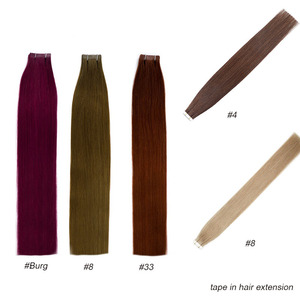 Extensiones de Cabello Humano Remy con Cinta Adhesiva, Cutícula Virgen Intacta, Doble Adhesión - Product Image 5