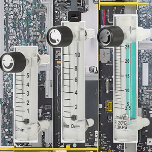 Instelbare 3l Tot 30l Kunststof Paneel Luchtstroommeter Aanpasbare Rotameter Gasdebietmeter Oem Productcategorie Stroommeters - Product Image 3