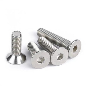 304 Stainless Steel Countersunk Head Socket Cap Screws DIN7991 Metric Standard Thread Grade A Class 8.8 - Product Image 2