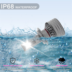 Faros LED X5 <span class=keywords><strong>X8</strong></span> K5C de 100W 20000LM para Automóvil, CSP 3570 H7 H1 H3 H7 H11 9005 9006 9012 H4, Luces Antiniebla para Automóvil, Luces LED para Automóvil H4 - Product Image 4