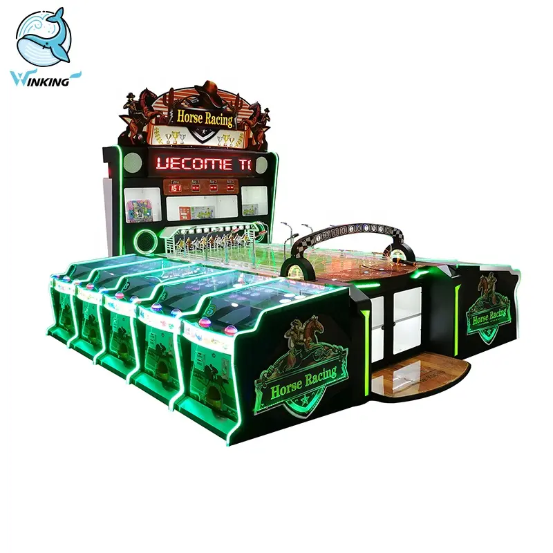 WINKING 2020 Hot Sale Coin Operated Horse Racing Carnival booth Game Machine für Amusement Arcade