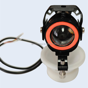 Projecteur LED réglable étanche IP67 de 5 pouces avec moteur sans balais et cadre orange 36V <span class=keywords><strong>pour</strong></span> vélos électriques - Product Image 2