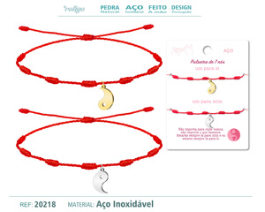 Coppia o amicizia 2 bracciali 7 nodi con ciondolo in acciaio inox braccialetto Fine - Product Image 6