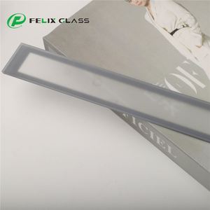 Verre trempé personnalisé par le fabricant avec impression sérigraphique pour éclairage LED mural - Product Image 4