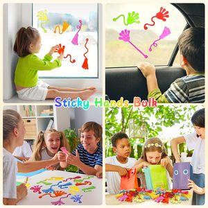 Lot <span class=keywords><strong>de</strong></span> 30 mains collantes extensibles pour enfants, cadeaux <span class=keywords><strong>de</strong></span> fête, cadeaux pour étudiants, bibelots d'<span class=keywords><strong>anniversaire</strong></span>, mains collantes à claquer - Product Image 5