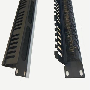 Akya 1U Rack de gestion de câbles en rack 1U, 24 compartiments, métal, 48 ports, organisateur de bureau standard - Product Image 2