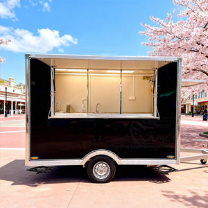 屋外商業用フードトラック＆トレーラー、フルキッチン、カスタムLEDサイン、キャンディーサービス、ステンレス鋼構造、防錆 - Product Image 3