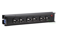 Boîte de distribution d'alimentation Edison avec 6 prises d'alimentation Powercon