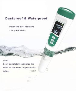 Imhoo Digital <span class=keywords><strong>EC</strong></span> Tester & <span class=keywords><strong>PH</strong></span> Meter and <span class=keywords><strong>PH</strong></span> Tester with Speech Function 5 in 1 Salinity <span class=keywords><strong>PH</strong></span> Temp <span class=keywords><strong>EC</strong></span> and TDS Meter Swimming Pool - Product Image 1
