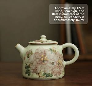 Tasses à thé en céramique, soucoupes, bouteille d'eau, tasse à café, vaisselle en porcelaine, style <span class=keywords><strong>chinois</strong></span>, accessoires de cuisine et de maison haut de gamme - Product Image 2