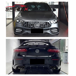 لسيارة مرسيدس wcope <span class=keywords><strong>E</strong></span> <span class=keywords><strong>Class</strong></span> <span class=keywords><strong>E</strong></span>-am238 BodyKit ترقية مجموعة هيكل E63 g مصد أمامي خلفي شبكة غطاء محرك السيارة ناشر أمامي خلفي - Product Image 5