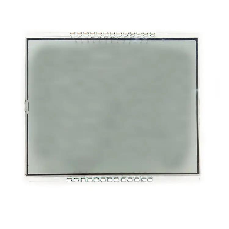 Customization LCD display screen transparent 7 segment lcd TN