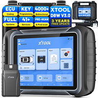Herramienta de Programación Automotriz XTOOL D8BT, Programador de Llaves de Auto, Escáner de Diagnóstico Automotriz, Máquina OBD2, 41+ Funciones de Reinicio