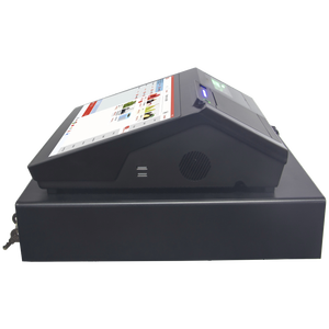 Terminal Punto de Venta Inteligente <span class=keywords><strong>con</strong></span> Pantalla Táctil de 11.6\" o 12.5\", Máquina de <span class=keywords><strong>Caja</strong></span> <span class=keywords><strong>Registradora</strong></span> <span class=keywords><strong>con</strong></span> Impresora de Tickets de 80 mm y LED8 para Sistema POS de Comida Rápida y Comercio Minorista - Product Image 3