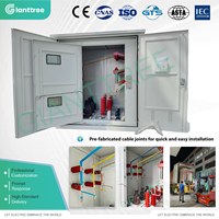 GIANTTREE Boîtier de distribution de câbles modulaire 25 kV, appareillage électrique haute protection en acier inoxydable IP40 630A 50Hz