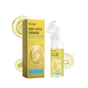 Limpiador Facial con Vitamina C HOYGI, Crema Hidratante Suave con Fragancia para Todo Tipo de Piel y Masaje Inspirado en la Cúrcuma - Product Image 1
