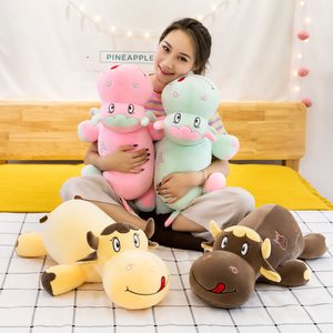 多機能ポータブル子供キッズトラベルカー漫画動物枕毛布 - Product Image 6