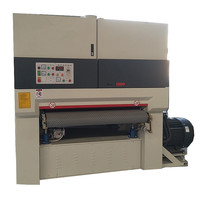 Machine à poncer à bande large pour le travail du bois, ponceuse à bois lourde R-RP 1300, pour le traitement des meubles