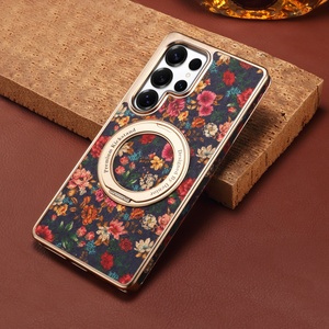 Étui de téléphone portable <span class=keywords><strong>Galaxy</strong></span> S26 Ultra en cuir PU, électroplaté, magnifique étui de téléphone portable pour filles pour <span class=keywords><strong>Samsung</strong></span> <span class=keywords><strong>Galaxy</strong></span> S26 Ultra - Product Image 4