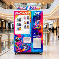 Distributeur automatique de coques de téléphone DIY pour kiosque commercial en centre commercial, fonctionnement en libre-service