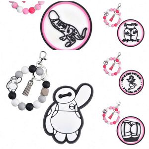 Cuentas de silicona 1922 personalizadas de fábrica, nuevas, para bricolaje, accesorios para clips de chupete de bebé, cuentas de lampwork para fabricación de bolígrafos - Product Image 4