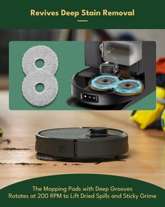 Pièces de rechange pour aspirateur robot <span class=keywords><strong>iRobot</strong></span> Roomba Plus 405/505 : brosse principale/latérale, filtre HEPA, sac à poussière, brosse de nettoyage - Product Image 4