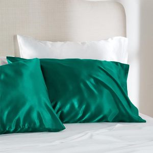 <strong>Wholesale</strong> Luxury 6A Grade Mulberry <strong>Silk</strong> Fiber Pillowcase Better for Skin Care Sleeping 100% <strong>Silk</strong> <strong>Fabric</strong> Pillowcase at Home - Product Image 2