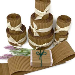 Rotolo <span class=keywords><strong>di</strong></span> Carta Kraft a Nido d'Ape Carta per Imballaggio PVC Agricoltura Vergine Stampa Tipografica CMYK Rivestita Ecologica - Product Image 2