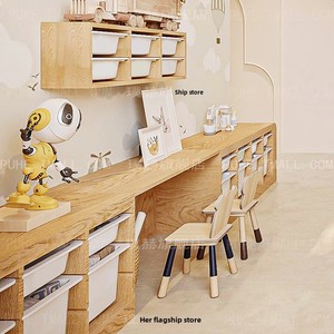 Girls' Bunk <strong>Bed</strong> <strong>with</strong> Staggered Tiers Creamy Hues Twin-Sized Double-Deck <strong>Slide</strong> and Second-Level Playhouse Solid Wood - Product Image 4