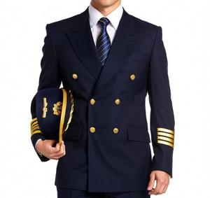 Người Đàn Ông Của Phi Công Trang Phục Người Đàn Ông Máy Bay Trang Phục Dành Cho Người Lớn Hãng Hàng Không Halloween Trang Phục Cho Người Đàn Ông Thí điểm Đồng Phục Phù Hợp Với - Product Image 1