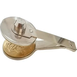 <span class=keywords><strong>Embosser</strong></span> de mango de acero y metal personalizado, pegatina personal para boda, sobre de papel, sello en relieve, sello de grabado personal - Product Image 6