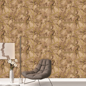 Papier peint PVC 3d pour la maison Papier peint de revêtement intérieur Motif géométrique Papier peint moderne en vinyle pour la décoration intérieure - Product Image 2