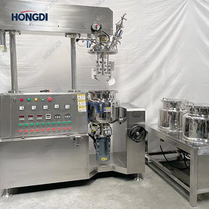 Tanque de Emulsificación al Vacío, Mezclador Homogeneizador de Alto Cizallamiento con Camisa de Calentamiento, 300L, Motor AC, para Producción de Alimentos y Cosméticos - Product Image 6