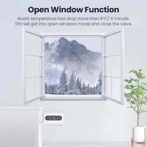 Zigbee Tuya, умный термостат, клапан радиатора, современный регулятор температуры, домашний термостатический радиатор, температура в клапане - Product Image 2