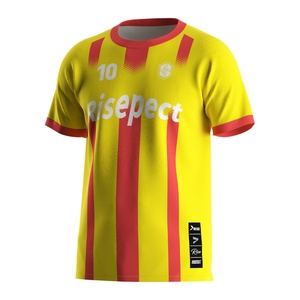 Uniformes de Fútbol Amarillos Personalizados, Ligeros y Transpirables, en Oferta, para Clubes y Escuelas - Product Image 3