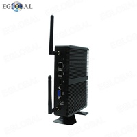 Mini PC EGLOBAL Económico con CPU Celeron J4125, 2LAN, 4USB, 2COM, 1VGA, 1HD, Sin Ventilador, Barebone
