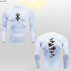 Camiseta Deportiva de Manga Corta para Hombre, Diseño Anime <span class=keywords><strong>Berserk</strong></span> Guts, <span class=keywords><strong>180</strong></span> Gramos, Transpirable, Absorbe la Humedad, para Gimnasio y Fitness - Product Image 3