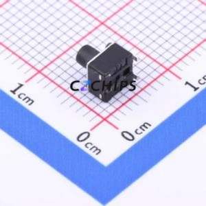 TS-1091C-A5B3-D2 Tactile Switch SMD Switch Single Pole Single Throw Round Button 2.5N Horizontal Mount - Product Image 2