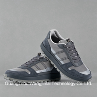 Chaussures décontractées pour hommes en cuir pleine fleur de style designer, respirantes, avec semelle à crampons confortable, idéales pour le quotidien et la mode.