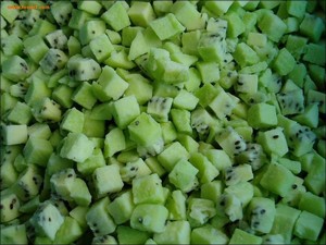 Trung Quốc giá rẻ giá iqf hữu cơ số lượng lớn đông lạnh trái cây tươi sạch <span class=keywords><strong>Kiwi</strong></span> khối - Product Image 4