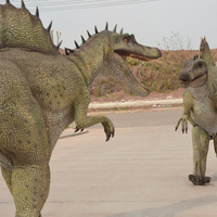 Costumes de dinosaures personnalisés, dinosaures animatroniques réalistes, costume de dinosaure interactif animatronique, costume de dinosaure spinosaure pour les activités