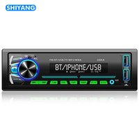 Reproductor de Audio Mp3 para coche, dispositivo de Radio desmontable profesional de alta calidad, con pantalla Lcd de 12v, con USB
