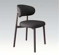 Chaise de salle à manger au design moderne avec pieds en métal, en cuir, hauteur réglable, pour la maison, le bureau, l'hôtel, le bar, 5-10 ans