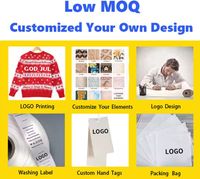 Groothandel Mode Katoenen Trui Dames Effen Kleur Casual Breiwerk Zacht Duurzaam Dagelijks Draagbaar Jumper Aangepaste Logo Klaar