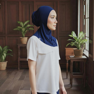 โรงงานผลิตเสื้อผ้าผู้หญิงแบบลำลองสำหรับฤดูใบไม้ร่วง ผ้าฝ้ายผสมไลคร่า ระบายอากาศได้ดี แบบสวมใส่ด้านใน รับผลิตแบรนด์ส่วนตัว (OEM) - Product Image 4