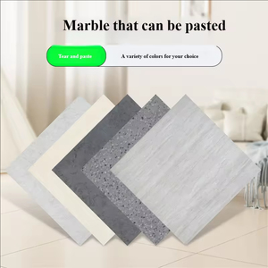 Adesivi Murali Impermeabili Effetto Marmo per Soggiorno e Camera da Letto, Adesivi per Pavimenti 60x60 Autoadesivi all'Ingrosso - Product Image 1