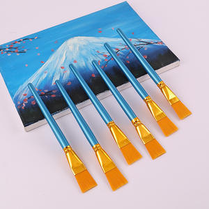 Enfants acrylique aquarelle <span class=keywords><strong>Gouache</strong></span> Nylon pinceaux maternelle Graffiti coloriage crochet ligne rangée stylo <span class=keywords><strong>peinture</strong></span> - Product Image 4