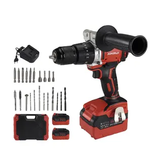 21V Multi-Function Wireless Power Drill Set Impact Electric Drill With Lithium Battery Variable Speed For OEM Customizable